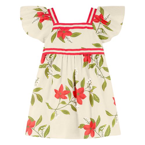 VESTIDO INFANTIL - FEMININO -  TAMANHO 4 AO 8 # 6000486 - NANAI