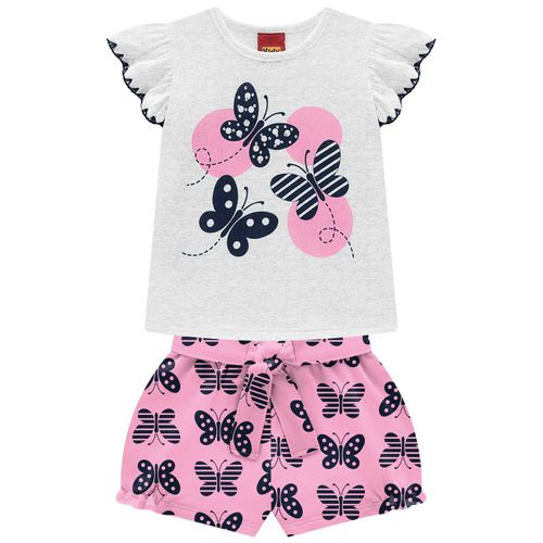 CONJUNTO FEMININO - INFANTIL - TAMANHO 1 AO 3 # 1001793 - KYLY