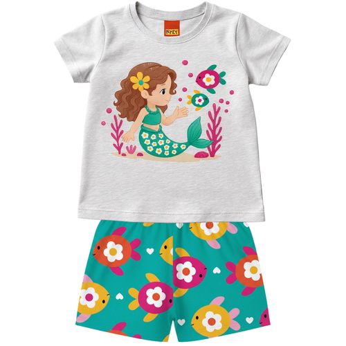 CONJUNTO FEMININO - INFANTIL - TAMANHO P AO G # 1001781 - KYLY