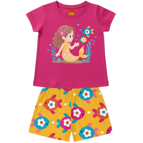 CONJUNTO FEMININO - INFANTIL - TAMANHO 2 AO 3 # 1001781 - KYLY