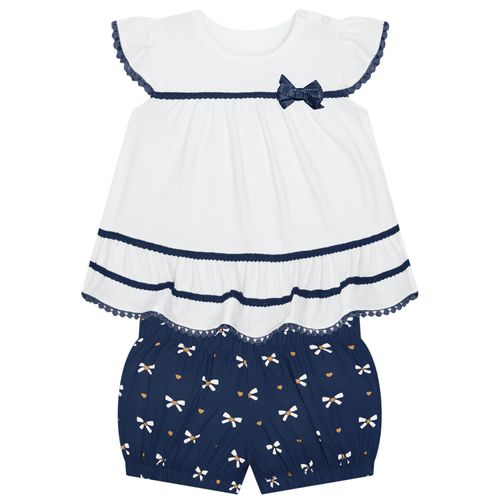 CONJUNTO INFANTIL - FEMININO - TAMANHO 6A AO 18M # 2001903 - MILON