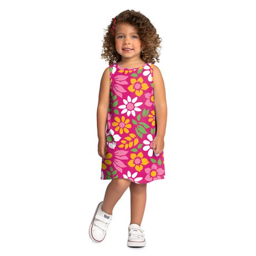 VESTIDO INFANTIL - FEMININO - TAMANHO 4 AO 8 # 1001801 - KYLY