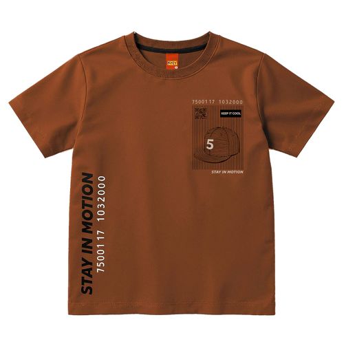 CAMISETA MASCULINA INFANTIL - TAMANHO 4 AO 8 # 1001903 - KYLY