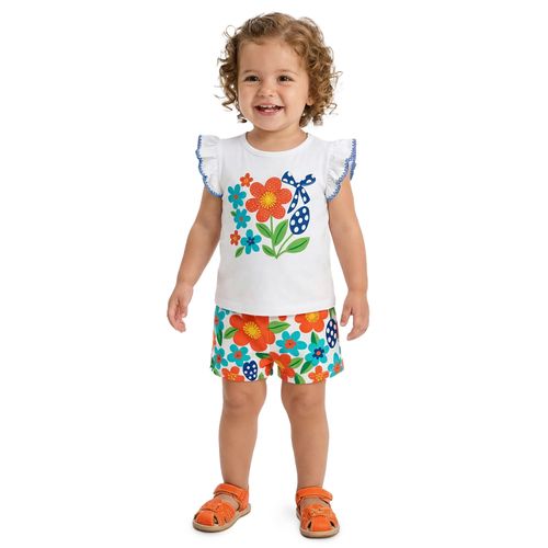 CONJUNTO INFANTIL -  FEMININO - TAMANHO 1 AO 3 # 1001822 - KYLY