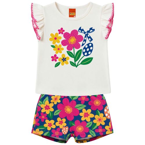 CONJUNTO INFANTIL -  FEMININO - TAMANHO 1 AO 3 # 1001822 - KYLY