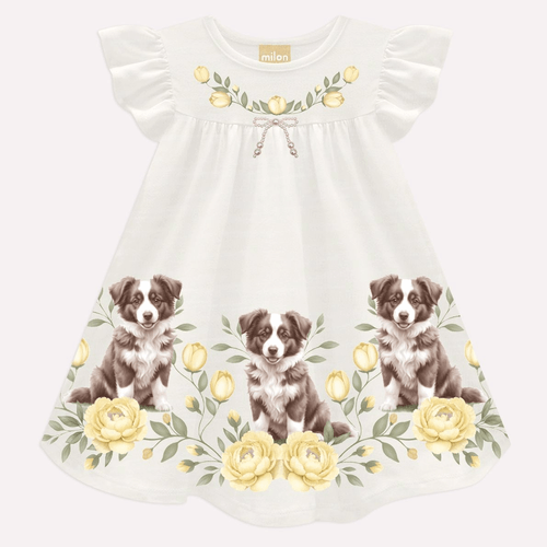 VESTIDO INFANTIL - FEMININO - TAMANHO 1 #2001720 - MILO