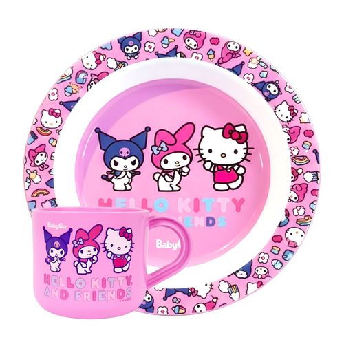 KIT ALIMENTAÇÃO  - SANRIO -#03452 - DERMIWIL BABY GO