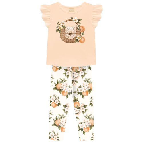 CONJUNTO FEMININO - INFANTIL -  TAMANHO 4 AO 8 #2001767 - MILON