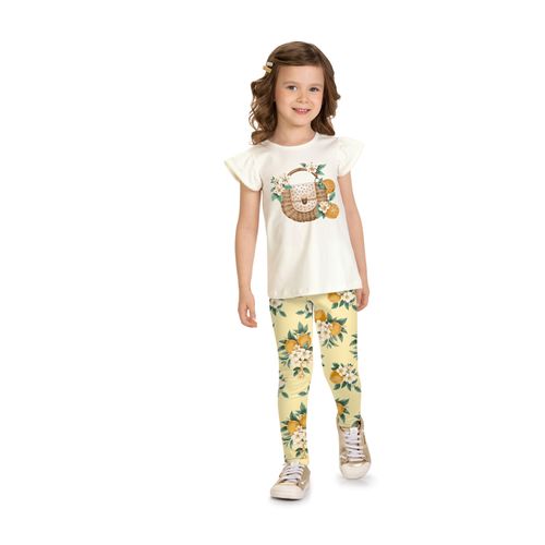CONJUNTO FEMININO - INFANTIL -  TAMANHO 4 AO 8 #2001767 - MILON