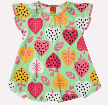 VESTIDO INFANTIL - FEMININO - TAMANHO 1 AO 3 #1001803 - KYLY