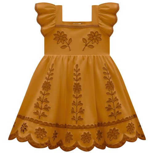 VESTIDO INFANTIL -  FEMININO  - TAMANHO 4 AO 8 #2001727 - MILON