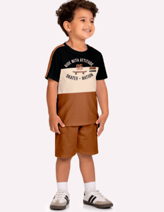 CONJUNTO INFANTIL - MASCULINO - TAMANHO 4 AO 8 #1001898 - KYLY