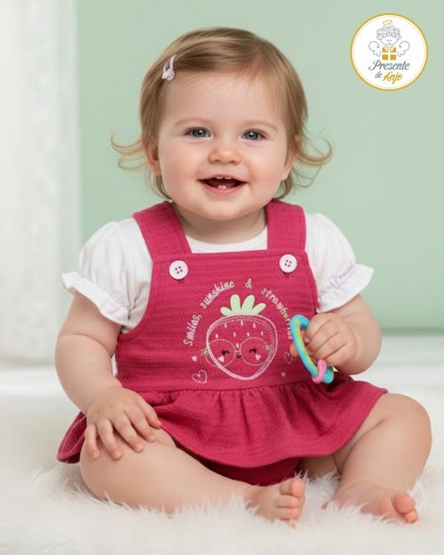 CONJUNTO ROMPER INFANTIL- TAMANHO P AO G #26346 - PRESENTE DE ANJO