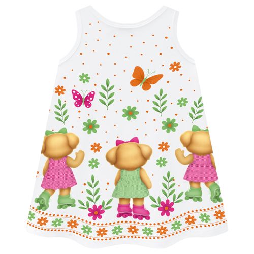 VESTIDO INFANTIL - FEMININO - TAMANHO 1 AO 3 # 1001775 - KYLY