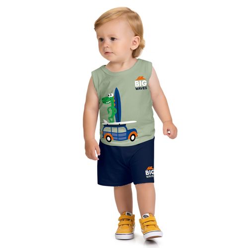 CONJUNTO INFANTIL - MASCULINO - TAMANHO 1 AO 3 # 1001864 - KYLY