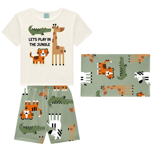 CONJUNTO INFANTIL - MASCULINO - TAMANHO 4 AO 12 #1001972 - KYLY