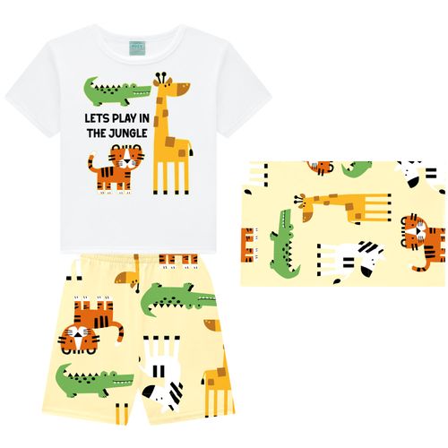 PIJAMA INFANTIL - MASCULINO - TAMANHO 2 AO 3 # 1001972 - KYLY