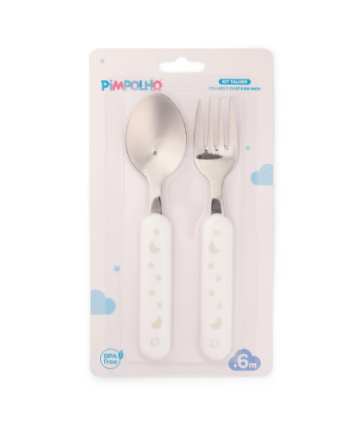 KIT COLHER E GARFO INOX # 0300957 - PIMPOLHO