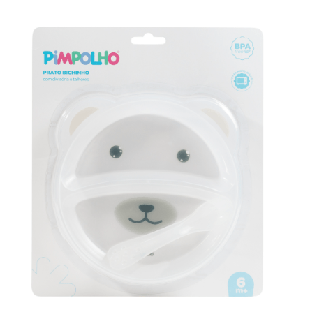 PRATO BICHINHO URSO # 0301769 - PIMPOLHO