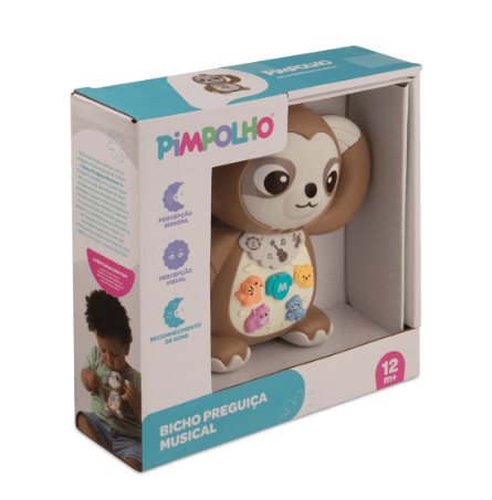 BICHO PREGUIÇA MUSICAL # 0301062 - PIMPOLHO