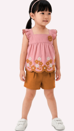 CONJUNTO INFANTIL - FEMININO - TAMANHO 2 AO 3 #1002005 - KYLY