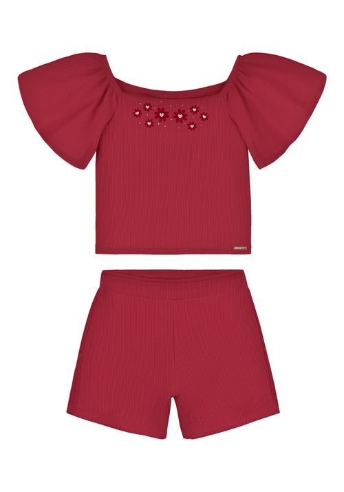 CONJUNTO FEMININO 4 AO 10 #A0290 - LUNENDER ALAKAZOO