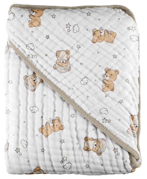 TOALHA DE BANHO SOFT COM CAPUZ #76126 - PIXUXU