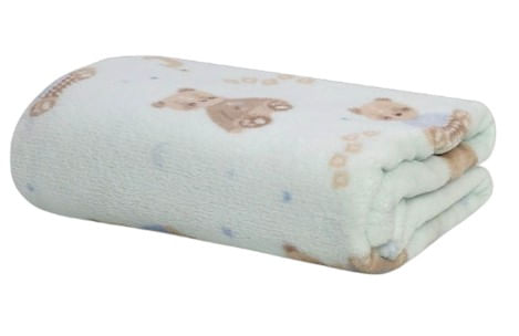 COBERTOR BABY MICROFIBRA - 90X110 - URSO ABC #1.12615.17.4634 - CAMESA