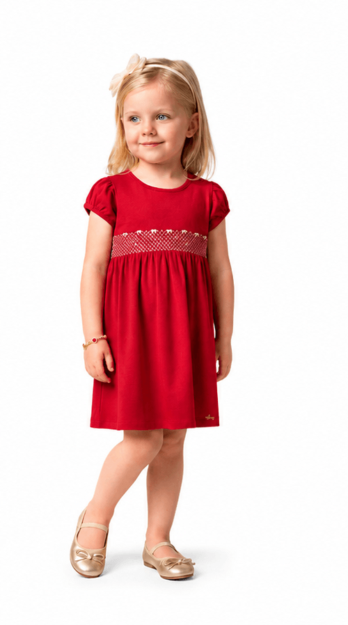VESTIDO INFANTIL - TAMANHO  P AO G #21740 - BOGRANTEX