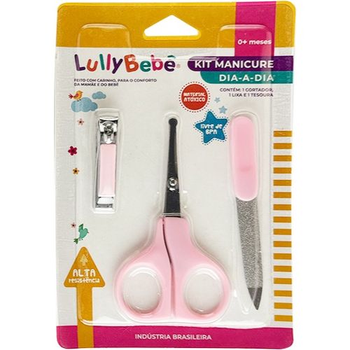 KIT MANICURE - 3 PEÇAS #2066 - LULLY BEBÊ