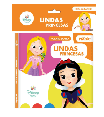 LIVRO HORA DO BANHO- PRINCESAS # 585393 - MAGIC KIDS