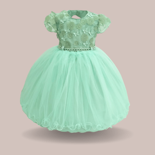 VESTIDO DE FESTA - INFANTIL -TAMANHO 1 AO 3 #2733 - MENINA BONITA