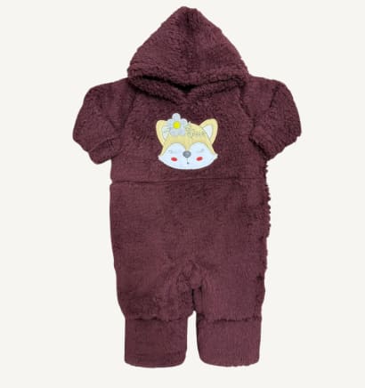 MACACÃO LONGO SHERPA - FEMININO - TAMANHO RN AO G # 2633 - PETUTINHA