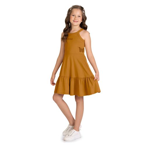 VESTIDO INFANTIL  -  FEMININO - TAMANHO 4 AO 8 # 1001836 - KYLY