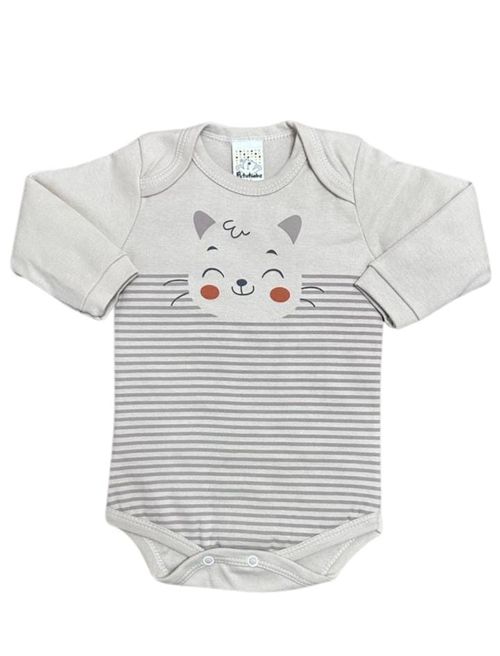 KIT BODY MANGA LONGA - MASCULINO - 3 UNIDADES - RN AO EG #8806 - PETUTINHA
