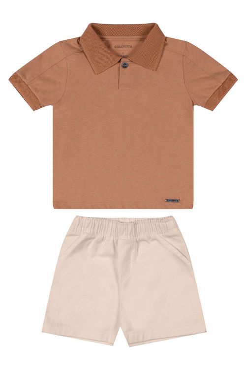 CONJUNTO MASCULINO -  INFANTIL  - TAMANHO 1 AO 3 # 70227 - ELIAN