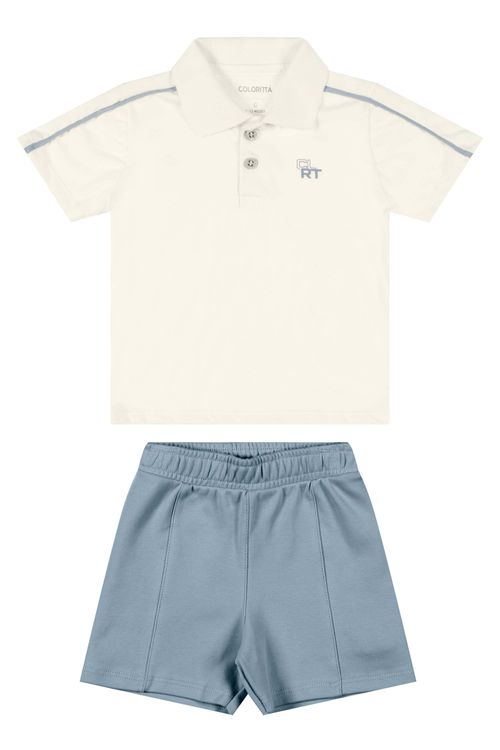 CONJUNTO MASCULINO -  INFANTIL  - TAMANHO P AO G # 70224 - ELIAN