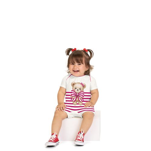 MACAQUINHO FEMININO - INFANTIL - TAMANHO 6 A 18 MESES # 1001924 - KYLY