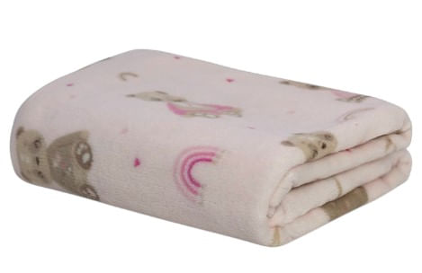 COBERTOR BABY MICROFIBRA - 90X110 - URSO ABC #1.12615.17.4633 - CAMESA