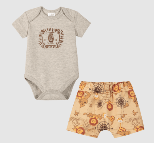 CONJUNTO INFANTIL- TAMANHO P AO GG #MM2500 - IAZE BEBE
