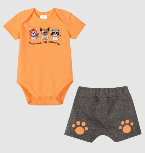 CONJUNTO INFANTIL- TAMANHO P AO GG #MM2504 - IAZE BEBE