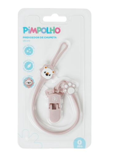 PRENDEDOR DE CHUPETA SILICONE #0301795 - PIMPOLHO
