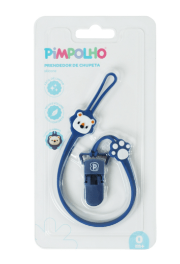 PRENDEDOR DE CHUPETA SILICONE #0301796- PIMPOLHO