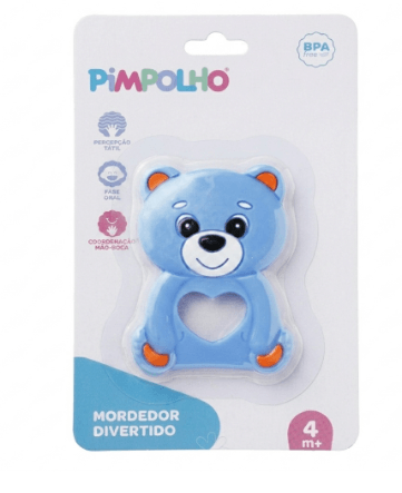 MORDEDOR DIVERTIDO URSO # 0301753 - PIMPOLHO