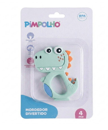 MORDEDOR DIVERTIDO DINOSSAURO # 0301744 - PIMPOLHO
