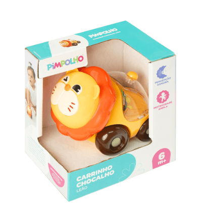 CARRINHO CHOCALHO LEÃO # 0300546 - PIMPOLHO