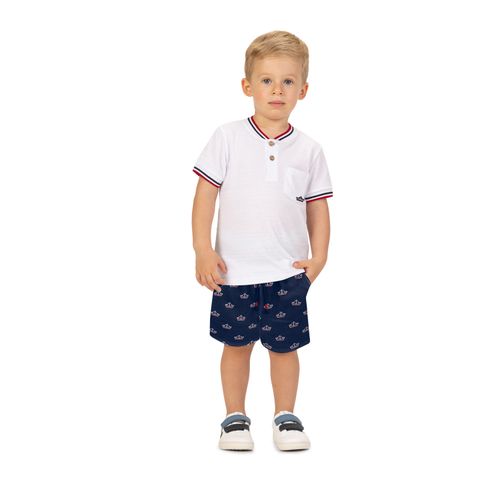 CONJUNTO INFANTIL -  MASCULINO - TAMANHO 4 AO 8 # 2001796 - MILON