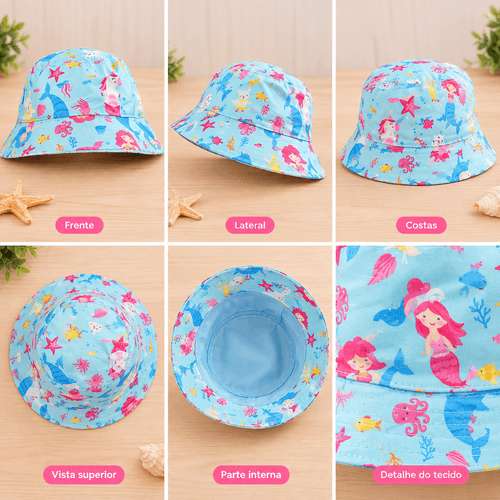 CHAPÉU INFANTIL - TAMANHO P AO G # 63209 - EVERLY
