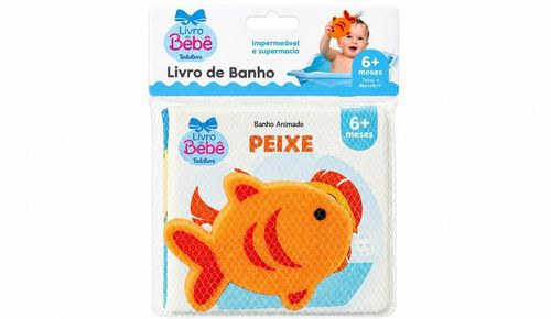 LIVRO BANHO ANIMADO - PEIXE #669952 - TODOLIVRO